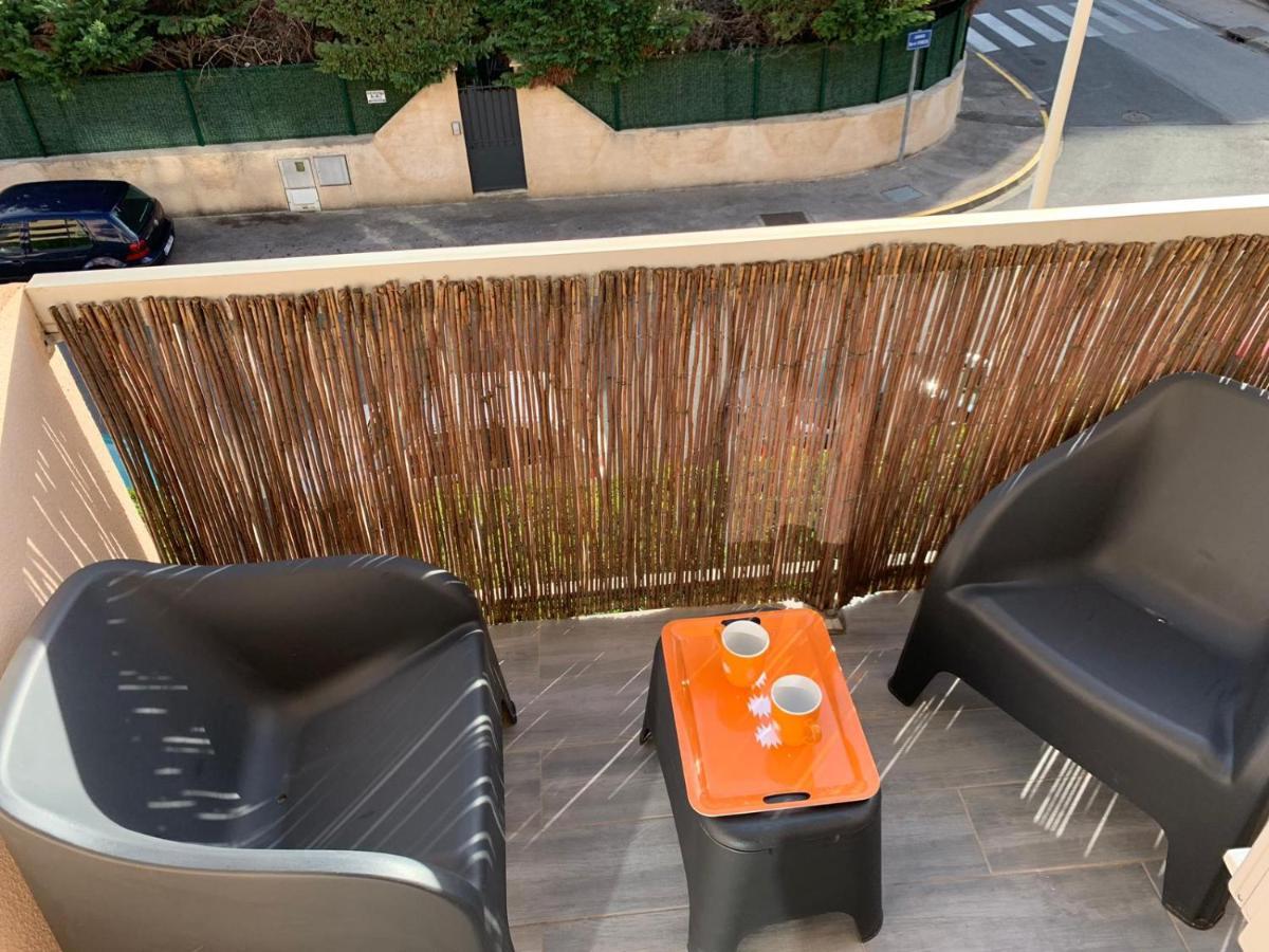 Charmant Studio Avec Climatisation Et Parking Perpignan Exteriör bild